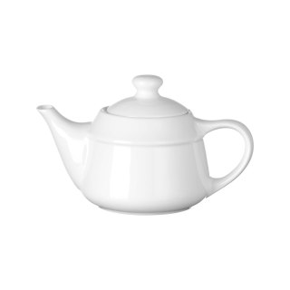 Dzbanek do herbaty 500 ml z pokrywką Pure Bianco Fine Dine - biała porcelana gastronomiczna 768198