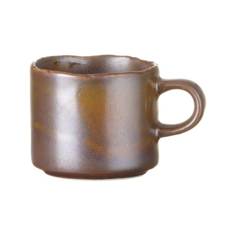 Filiżanka do espresso 90 ml Aurum brązowa porcelana Vitrified Kolory Ziemi – Fine Dine 767146
