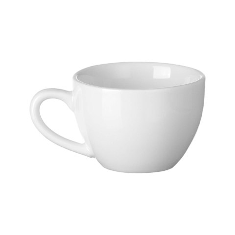 Filiżanka cappuccino 240 ml Pure Bianco – elegancka biała porcelana gastronomiczna Fine Dine