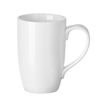 Kubek elegancki 300 ml Pure Bianco Fine Dine - biała porcelana gastronomiczna do kawy i herbaty 762899