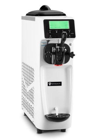 Maszyna do lodów włoskich 6L na 1 smak automat do lodów soft z pompą napowietrzającą biała - Resto Quality RQ16E