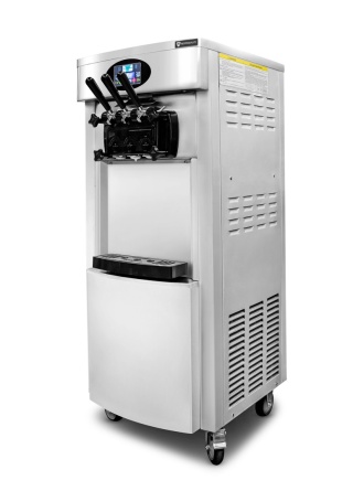 Maszyna do lodów włoskich 2x6L 2 smaki + mix automat do lodów soft z nocnym chłodzeniem i pompą Resto Quality RQ828C