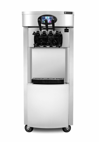 Maszyna do lodów włoskich 2x6L 2 smaki + mix automat do lodów soft z nocnym chłodzeniem i pompą Resto Quality RQ828C