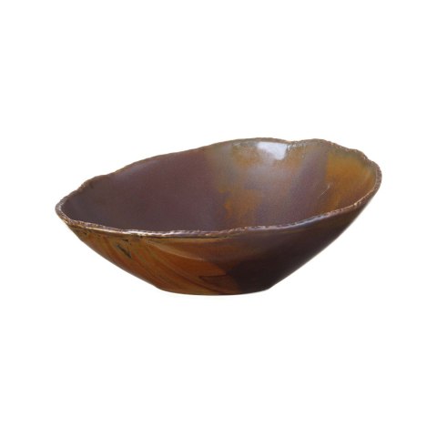 Miska bufetowa 1 L Aurum brązowa porcelana Vitrified 250 mm Kolory Ziemi – Fine Dine 762325