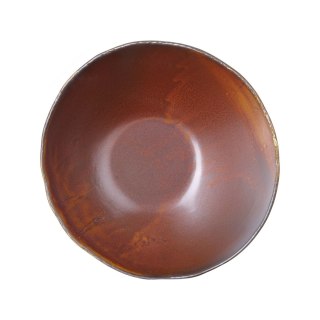 Miska bufetowa 0,6 L 300 mm Aurum brązowa porcelana Vitrified Kolory Ziemi - Fine Dine 762332