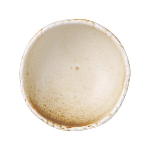 kokilka porcelanowa brązowa do sosów fine dine