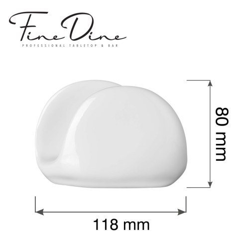 serwetnik Pure Bianco Fine Dine 762745 porcelana gastronomiczna - wymiary