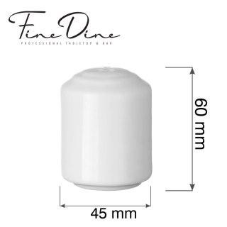 Solniczka 45 mm Pure Bianco Fine Dine - porcelana gastronomiczna do restauracji 762936