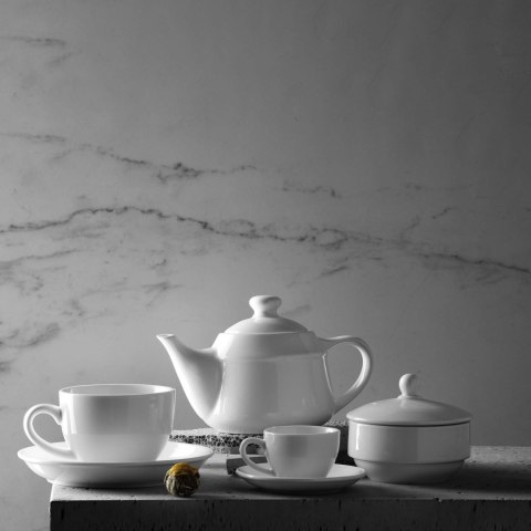 Spodek do bulionówki 160 mm Pure Bianco Fine Dine - biała porcelana gastronomiczna 762769