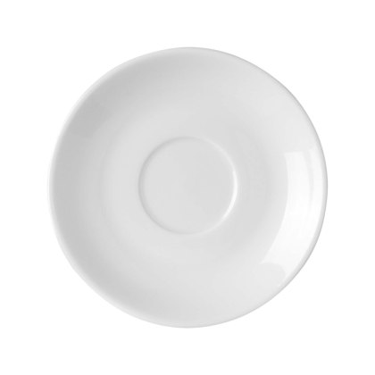 Spodek do filiżanki espresso 100 mm Pure Bianco Fine Dine - biała porcelana gastronomiczna 762882