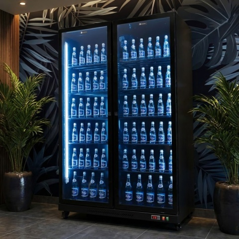 Szafa chłodnicza ekspozycyjna RQ1060FC do napojów 1060L