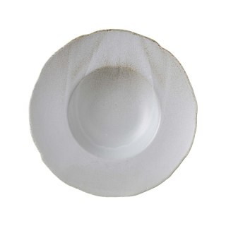 Talerz do pasty Stark 450 ml do makaronu i risotto 280 mm szary porcelana Vitrified - Fine Dine 762028