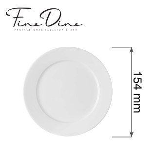 Talerz deserowy 150 mm Pure Bianco Fine Dine – porcelana gastronomiczna 762448
