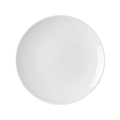 Talerz deserowy 180 mm bez rantu Pure Bianco Fine Dine – biały talerz gastronomiczny porcelanowy 762493