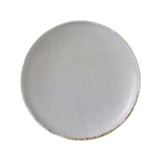 Talerz obiadowy Stark 270 mm bez rantu szary porcelana Vitrified - Fine Dine 762097