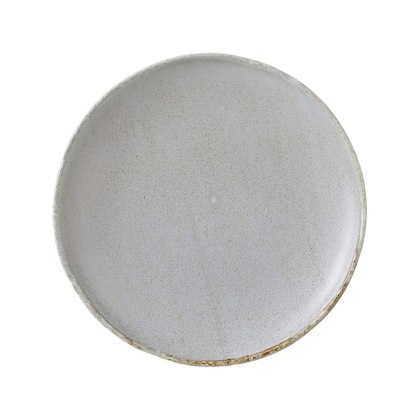 Talerz obiadowy Stark 270 mm bez rantu szary porcelana Vitrified - Fine Dine 762097