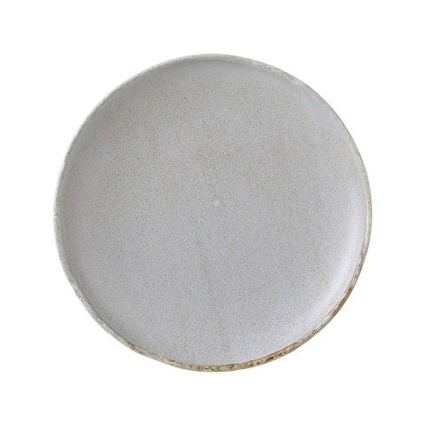 Talerz płytki bez rantu Stark  270 mm szary porcelana inspirowana kamieniem Kolory Ziemi – Fine Dine 762097