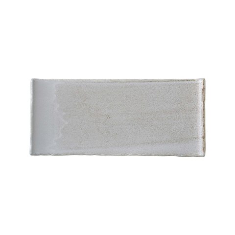 Talerz prostokątny Stark 260×115 mm szary porcelana Kolory Ziemi inspirowana kamieniem – Fine Dine 762066