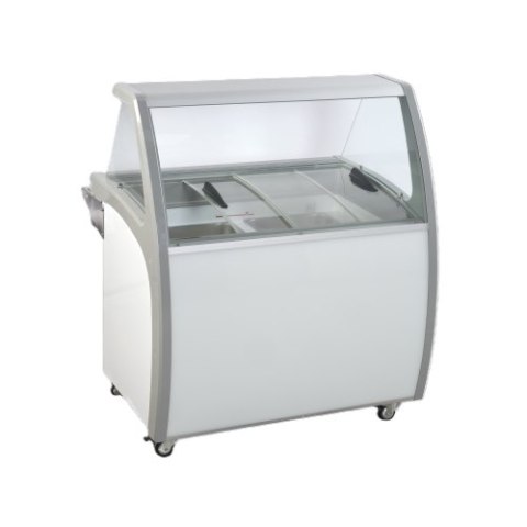 Dystrybutor do lodów 6 kuwet SIC6WBL Resto Quality witryna do lodów