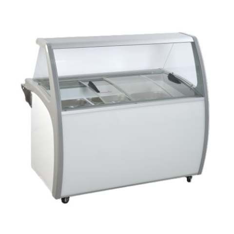 Dystrybutor do lodów 9 kuwet SIC9WB Resto Quality witryna do lodów gastronomiczna