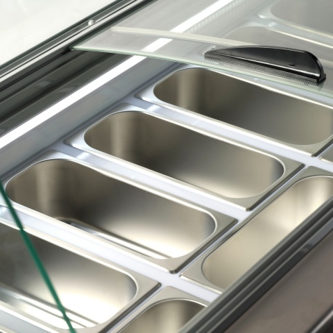 szafa do lodów Resto Quality SIC9WB ekspozycja lodów