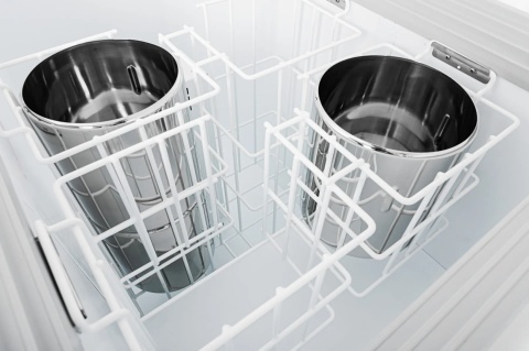 witryna do lodów pozetti 4 tuby różowa