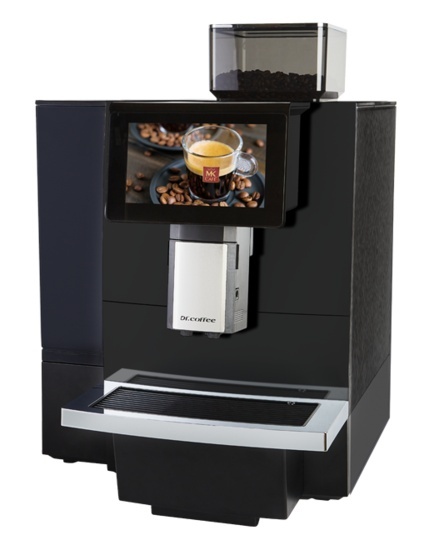 ekspres automatyczny do kawy ziarnistej dr coffee f11 big cappuccino latte jednym dotknięciem