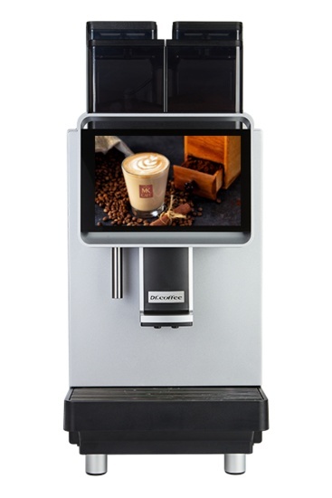 ekspres dr coffee f2 plus czarny one touch 2 młynki do kawy automatyczny