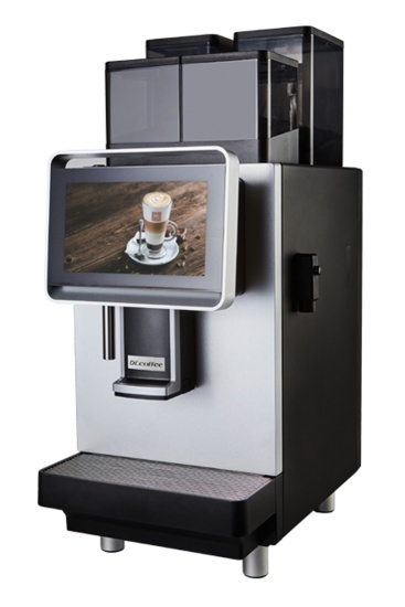 ekspres do kawy z produktami instant dr coffee f2 plus czekolada