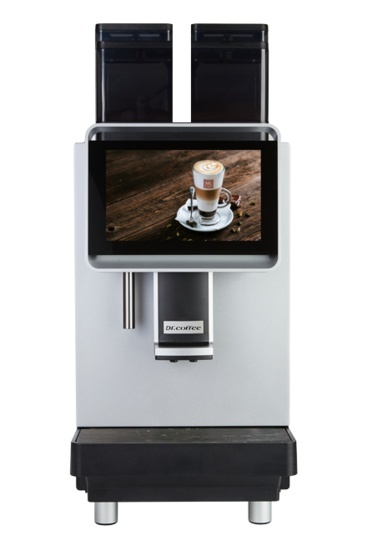 ekspres DR.COFFEE F2 czarny do kawy automatyczny 300 kaw dziennie One Touch