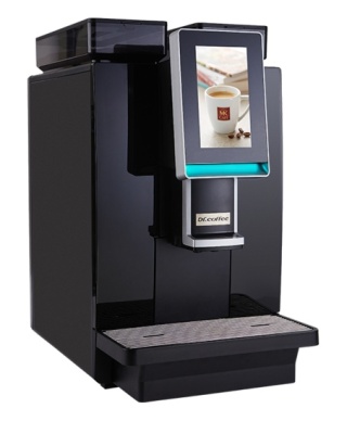 Ekspres automatyczny do kawy Dr.Coffee MINIBAR S2 One Touch z dyszą pary i gorącej wody 200 kaw dziennie