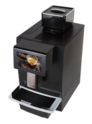 Ekspres DR.COFFEE F11 PLUS One Touch automatyczny do kawy z przyłączem wody 100 kaw dziennie czarny