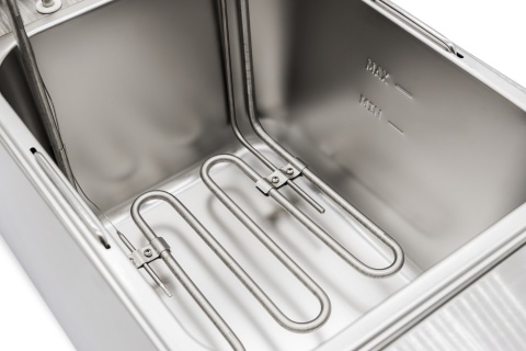 frytownica profesjonalna 12 l Resto Quality 6 kW 400V RQEF18L do smażenia frytek - wnętrze