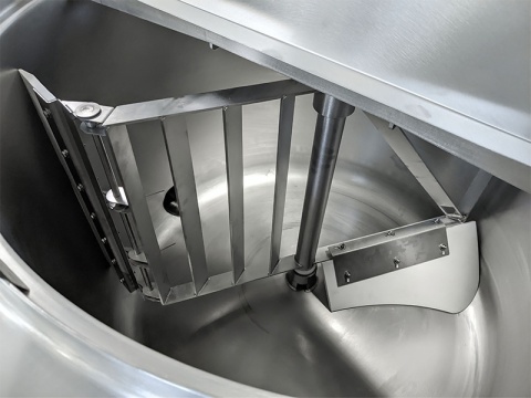 kocioł warzelny gastronomiczny 300 l 36 kW RQK-305ERM Resto Quality - mieszadło pionowe