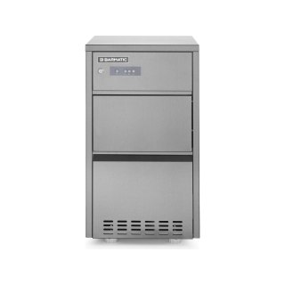 Kostkarka do lodu barowa Bullet Dark Barmatic 20 kg/24h, zasobnik 5 kg - 330×502×577 mm - 272053