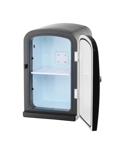 Lodówka do mleka 6 L - Hendi czarna do ekspresów automatycznych 213x275x343 mm, 50W