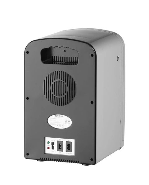 Lodówka do mleka 6 L - Hendi czarna do ekspresów automatycznych 213x275x343 mm, 50W