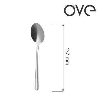 Łyżeczka do herbaty Fjord do kawy i deserów stal 18/0 srebrny połysk bez niklu 137 mm OVE 700686