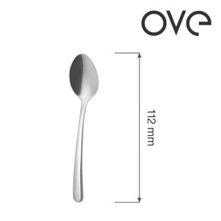 Łyżeczka do kawy Fjord do espresso i deserów stal 18/0 srebrny połysk bez niklu 112 mm OVE 700709