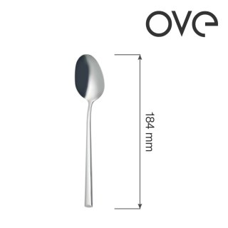 Łyżka deserowa Bergen 184 mm bez niklu stal 18/0 OVE do deserów i lodów 700570