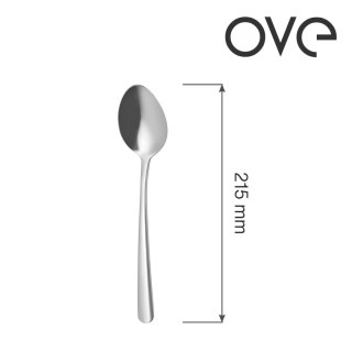 Łyżka stołowa Fjord do zup i dań głównych stal 18/0 srebrny połysk bez niklu 215 mm OVE 700662