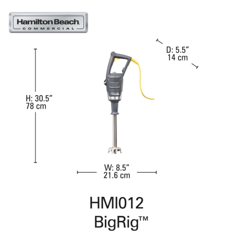 Mikser ręczny BIGRIG™ HMI021-CE