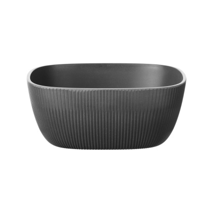 Misa bufetowa kwadratowa 1660 ml Belize Fine Dine melamina czarna 185×185×85 mm 562772