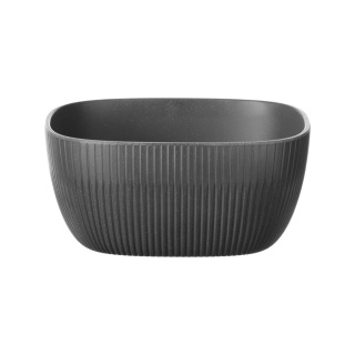 Misa bufetowa kwadratowa 3790 ml Belize Fine Dine melamina czarna 250×250×100 mm 562789