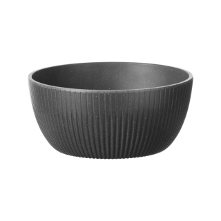 Misa bufetowa okrągła 1040 ml Belize Fine Dine melamina czarna Ø170×75 mm 562758