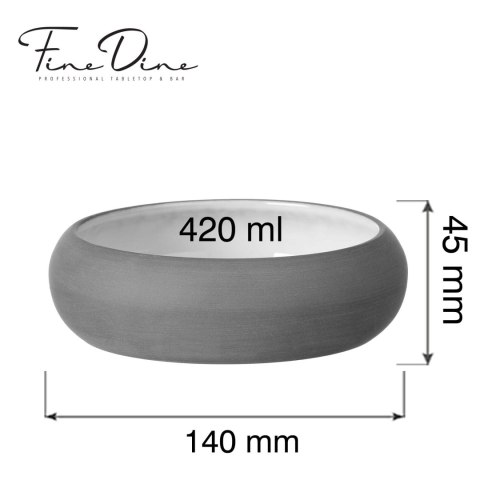 miska z kamionki Mia White Fine Dine 140 mm 778319