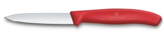 Nóż do jarzyn gładki 190mm czerwony gastronomiczny Victorinox 6.7601.C1