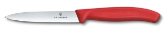 Nóż do jarzyn gładki 212mm czerwony gastronomiczny Victorinox 6.7701.C1