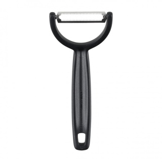 Obieraczka czarna ręczna do warzyw Ypso pozioma ząbkowana 145 mm Victorinox 6.0963.3