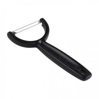 Obieraczka czarna ręczna do warzyw Ypso pozioma ząbkowana 145 mm Victorinox 6.0963.3